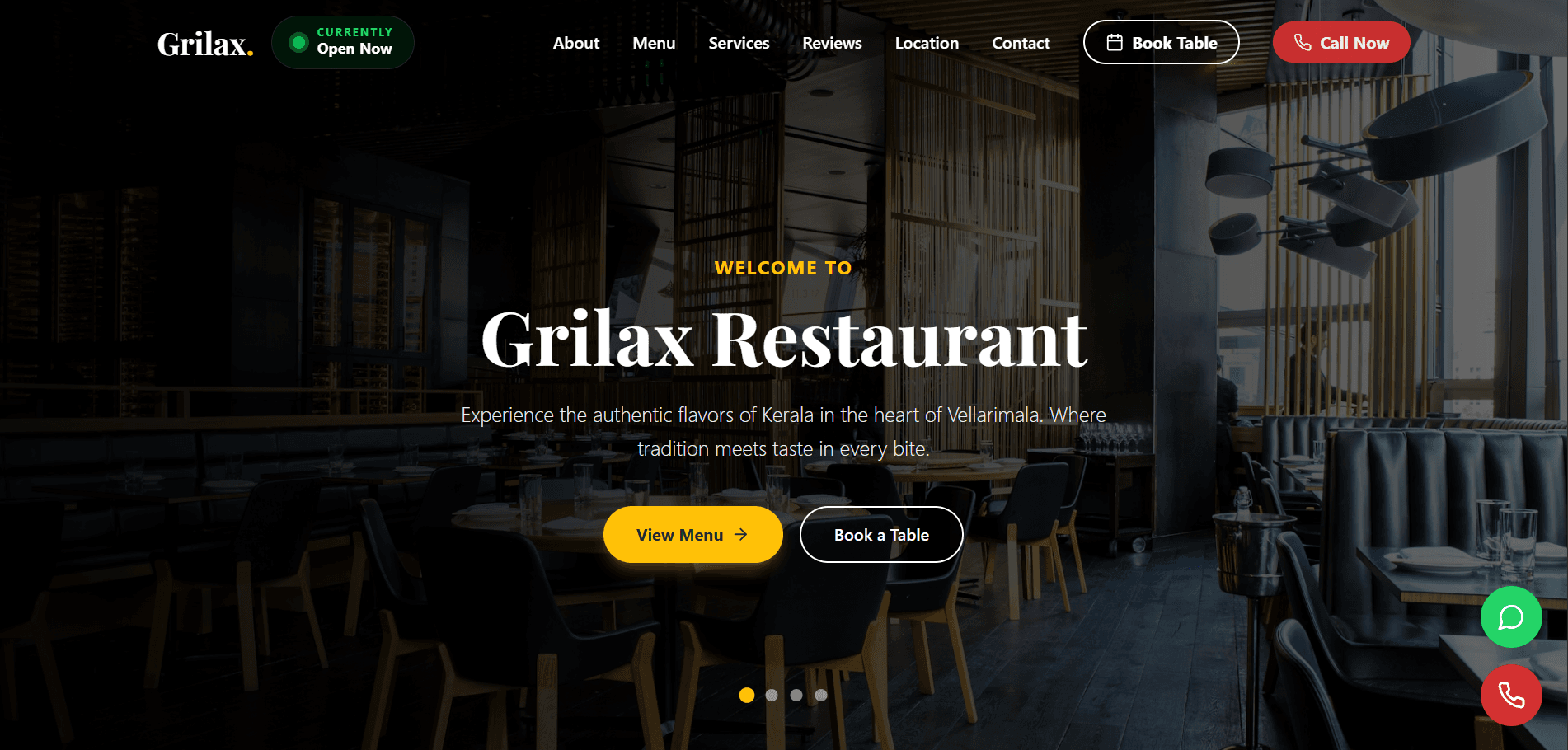 Grilax App Screenshot