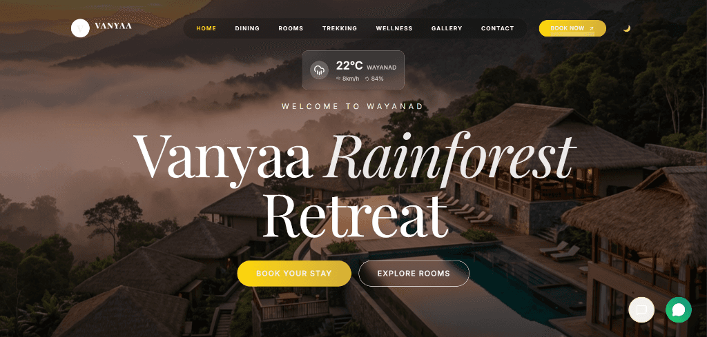 Vanyaa Rainforest Retreat